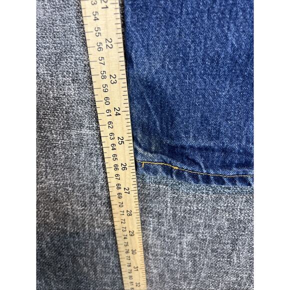 Levi's 501 XX Jeans Men's Size 35 X 30 Denim Blue Button Fly Med Wash Straight - Picture 5 of 9